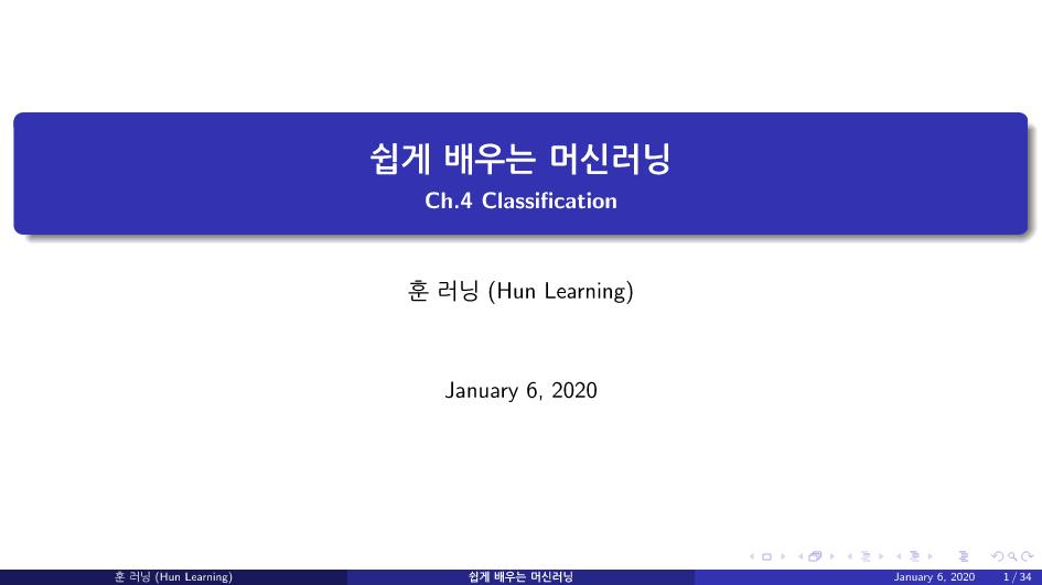 ISL 04 Classification